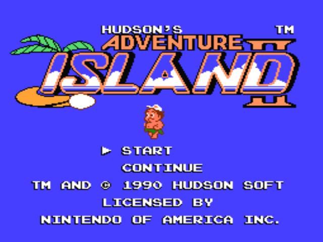 Adventure Island II screenshot 3 for NES